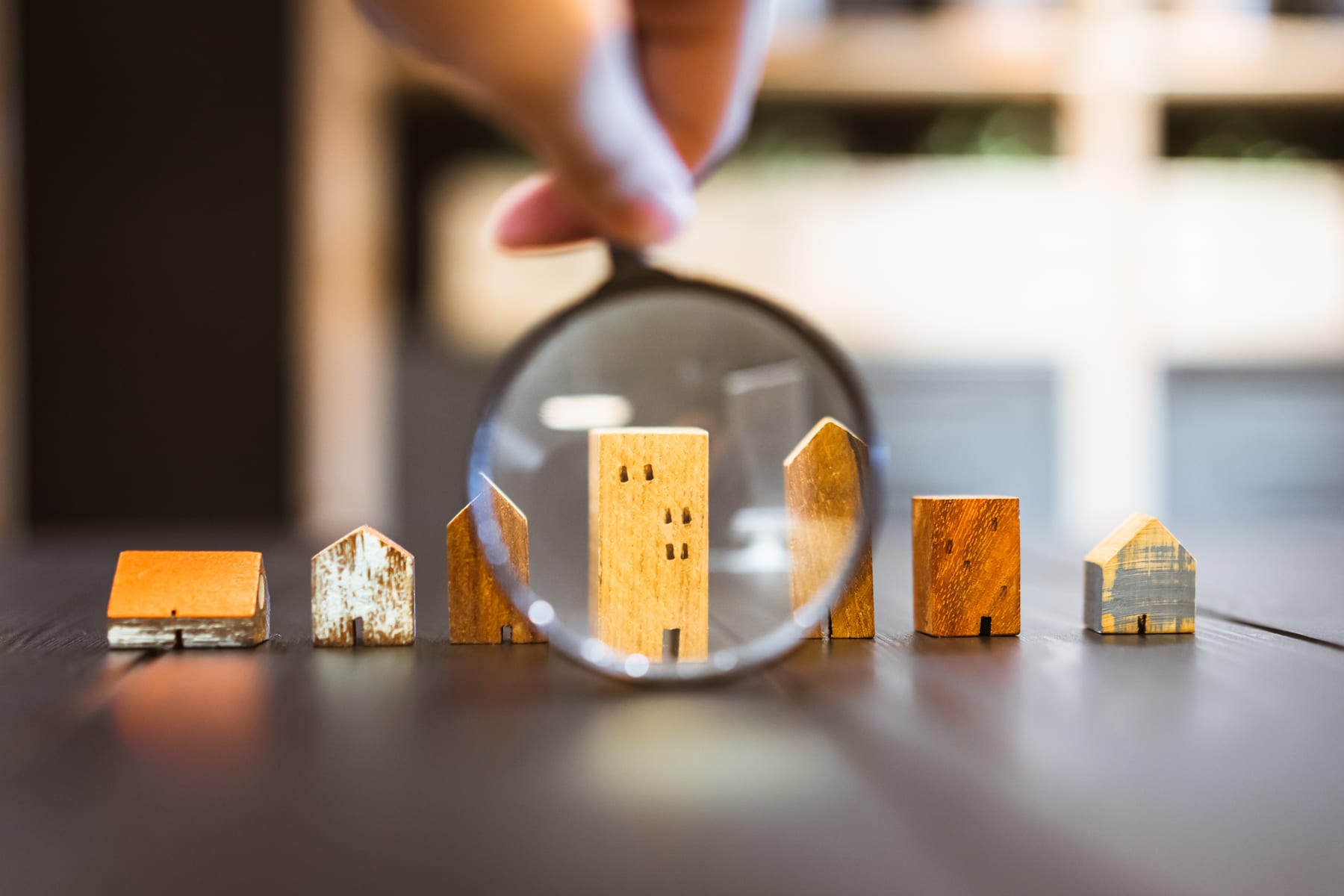 property search magnifying glass homes